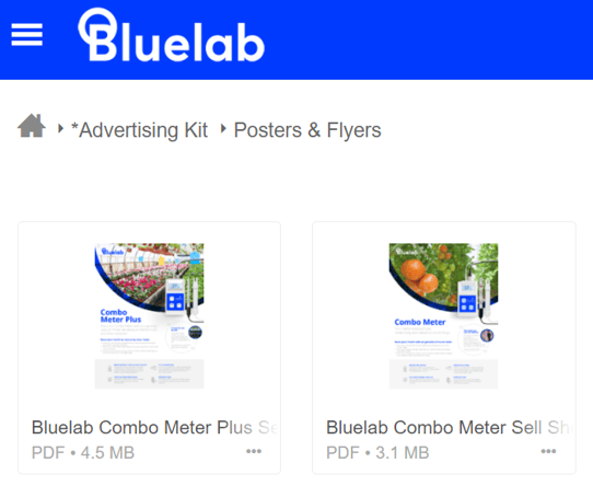 Bluelab_Combo Meter and Plus Flyers