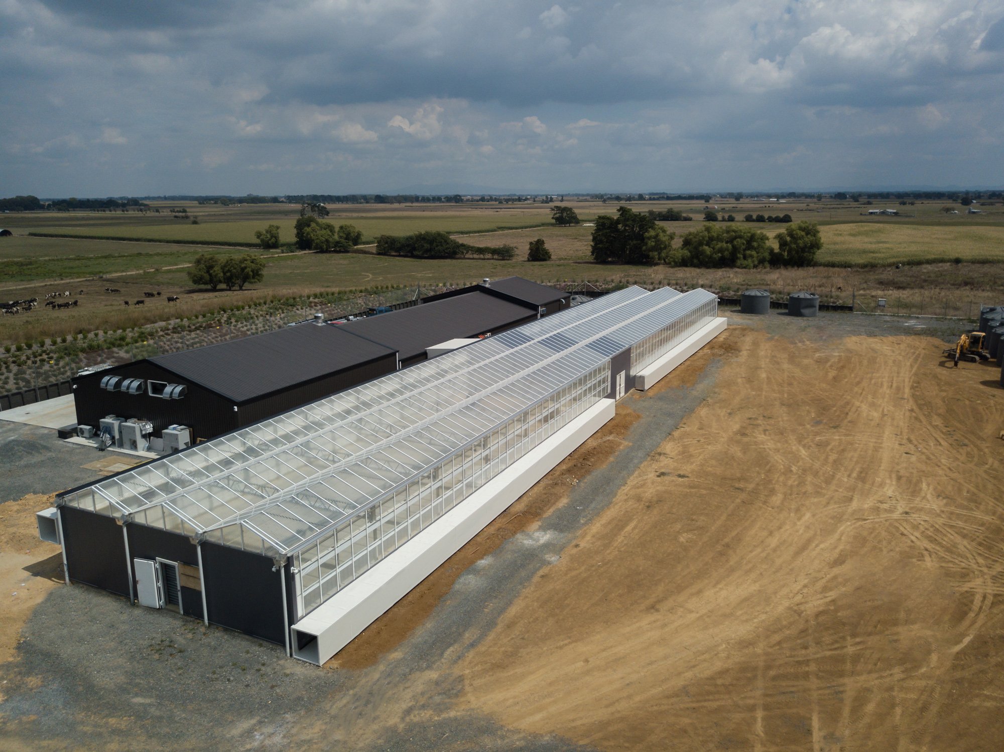 Exterior shot of the Cannasouth facilities in Waikato