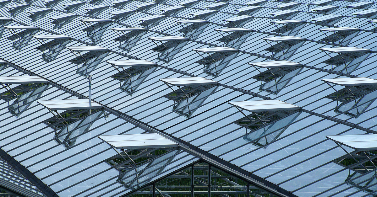 vents used for greenhouse ventilation